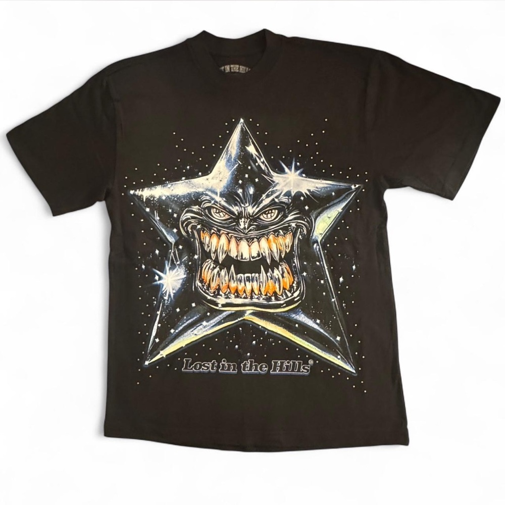 LOST IN THE HILLS STAR Tee Size M Brand New Never Worn